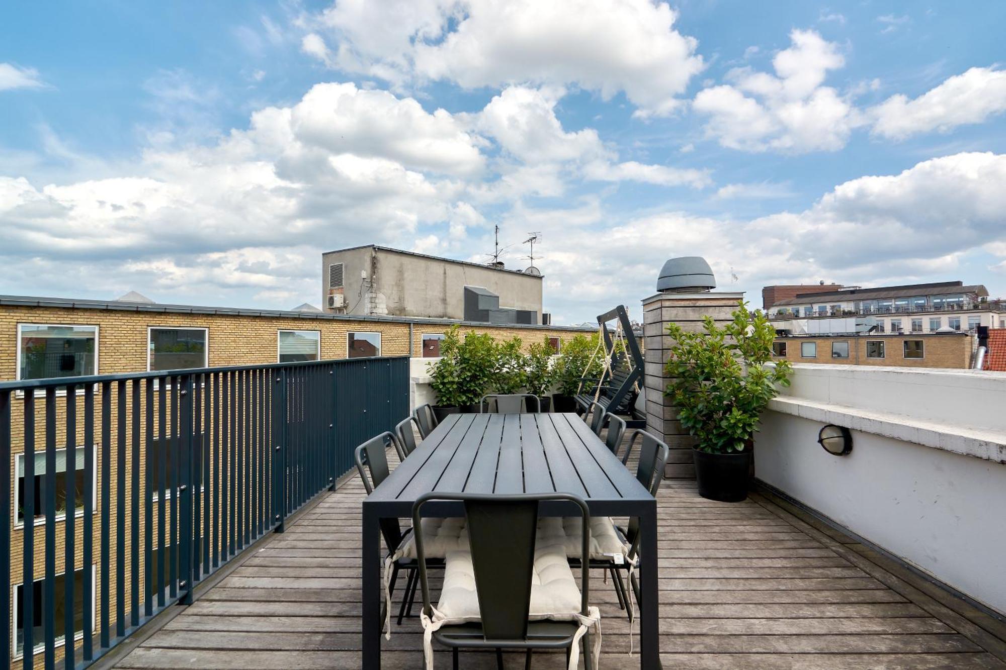 Apartmán Luxury Penthouse - Private Balcony - Heart Of Kodaň Exteriér fotografie